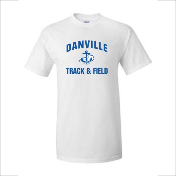 032 - Danville Track Logo Short Sleeve Tee Thumbnail
