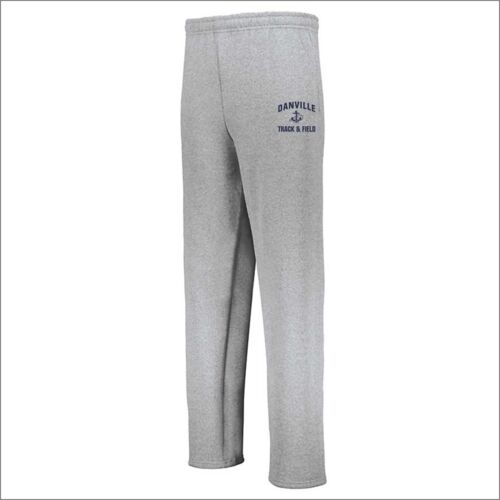 032 - Danville Track Logo Russell Open Bottom Pocket Sweatpant Thumbnail