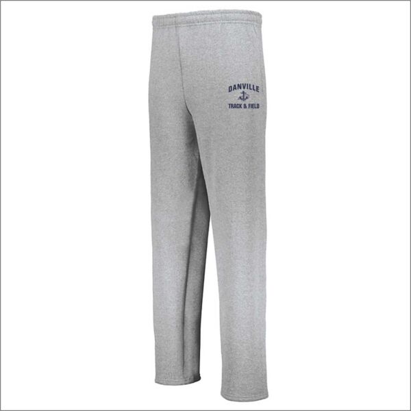 032 - Danville Track Logo Russell Open Bottom Pocket Sweatpant Thumbnail